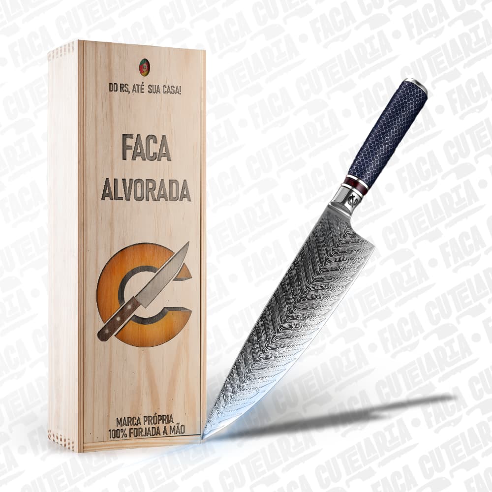 Faca Alvorada - Cutelaria Forjada A Mao + Garantia