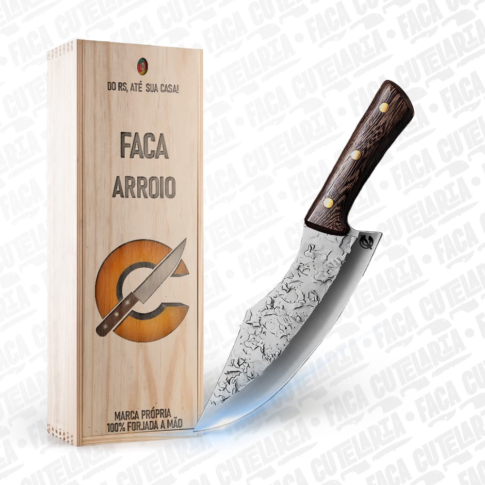Faca Arroio - Cutelaria Forjada A Mao + Garantia
