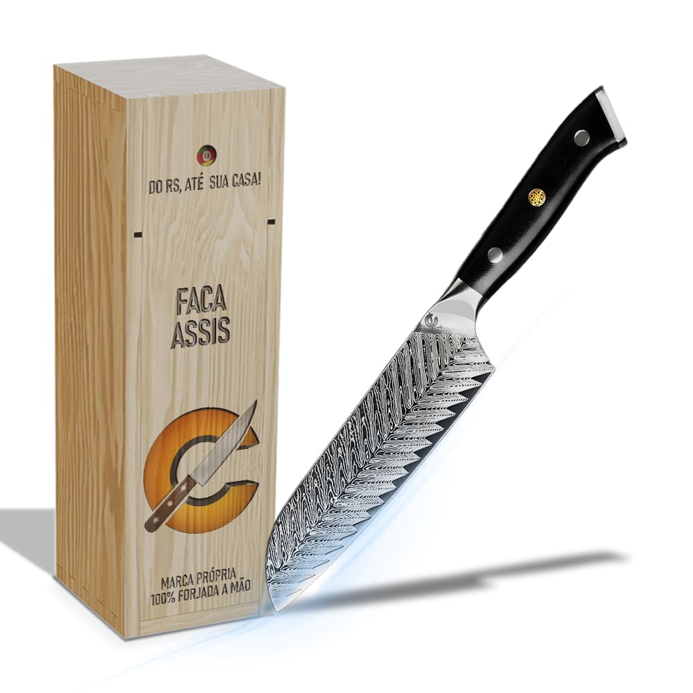 Faca Assis - Cutelaria Forjada A Mao + Garantia