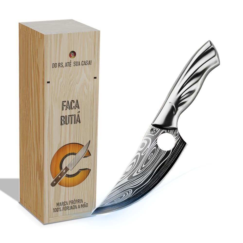 Faca Butia - Cutelaria Forjada A Mao + Garantia