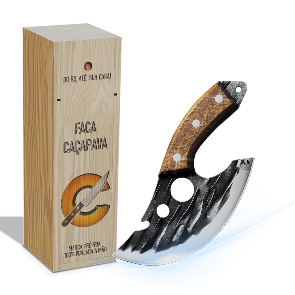 Faca Cacapava - Cutelaria Forjada A Mao + Garantia