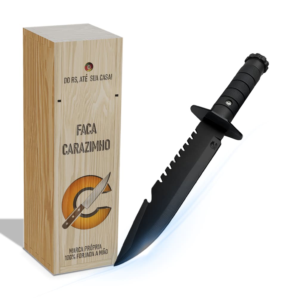 Mini Faca Carazinho - Cutelaria Forjada A Mao + Garantia