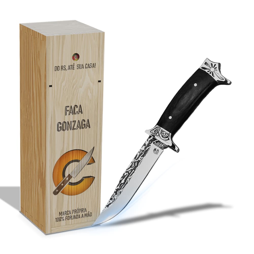 Faca Gonzaga - Cutelaria Forjada A Mao + Garantia