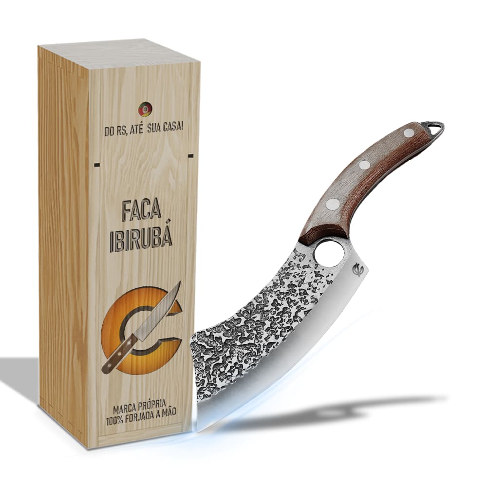 Faca Ibiruba - Cutelaria Forjada A Mao + Garantia