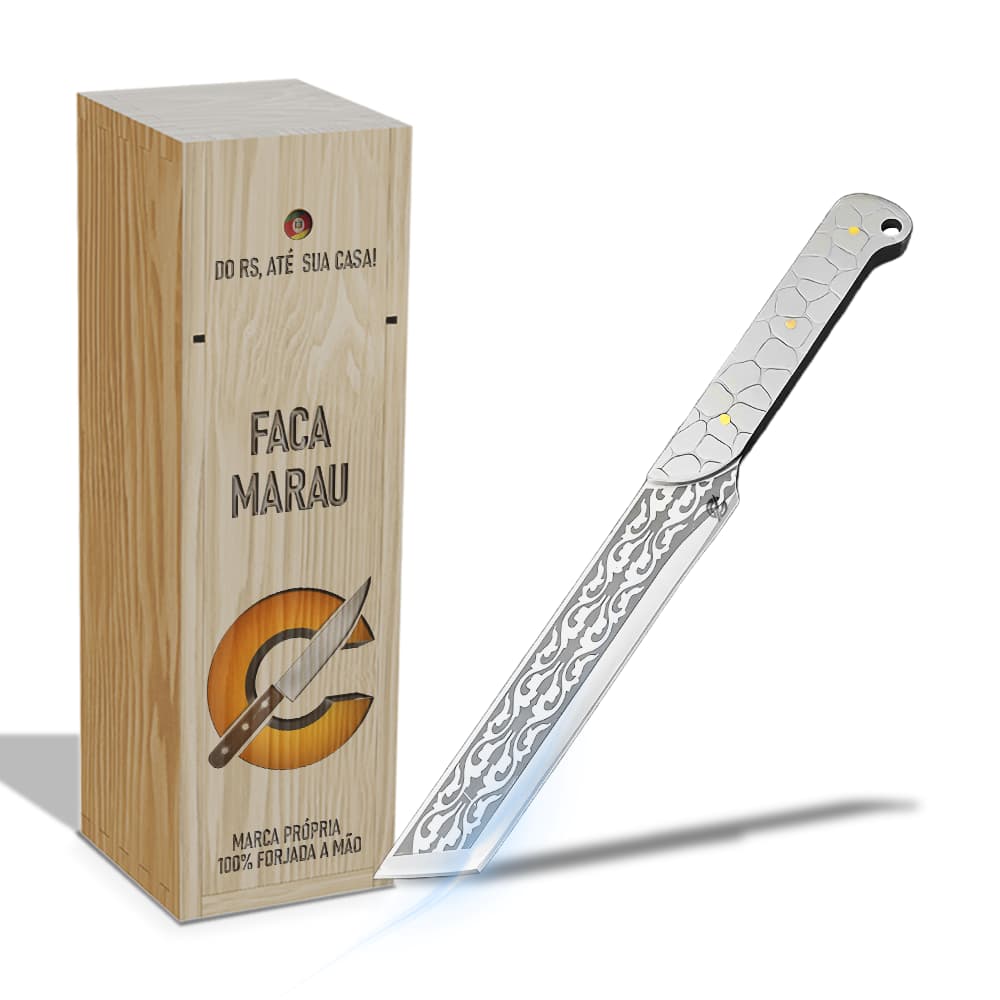 Faca Marau - Cutelaria Forjada A Mao + Garantia