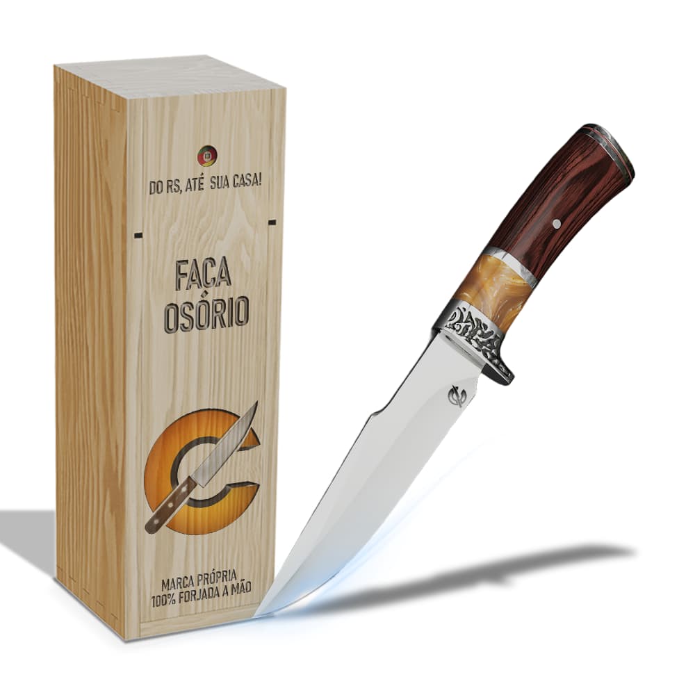 Faca Osorio - Cutelaria Forjada A Mao + Garantia