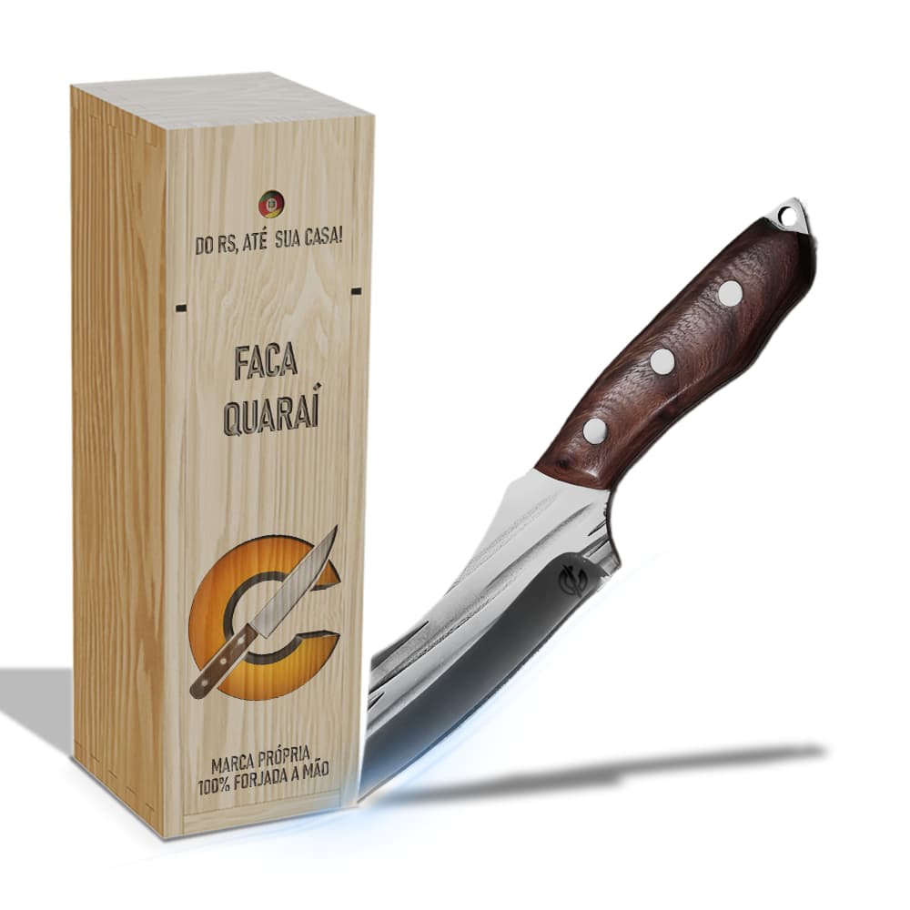 Faca Quarai - Cutelaria Forjada A Mao + Garantia