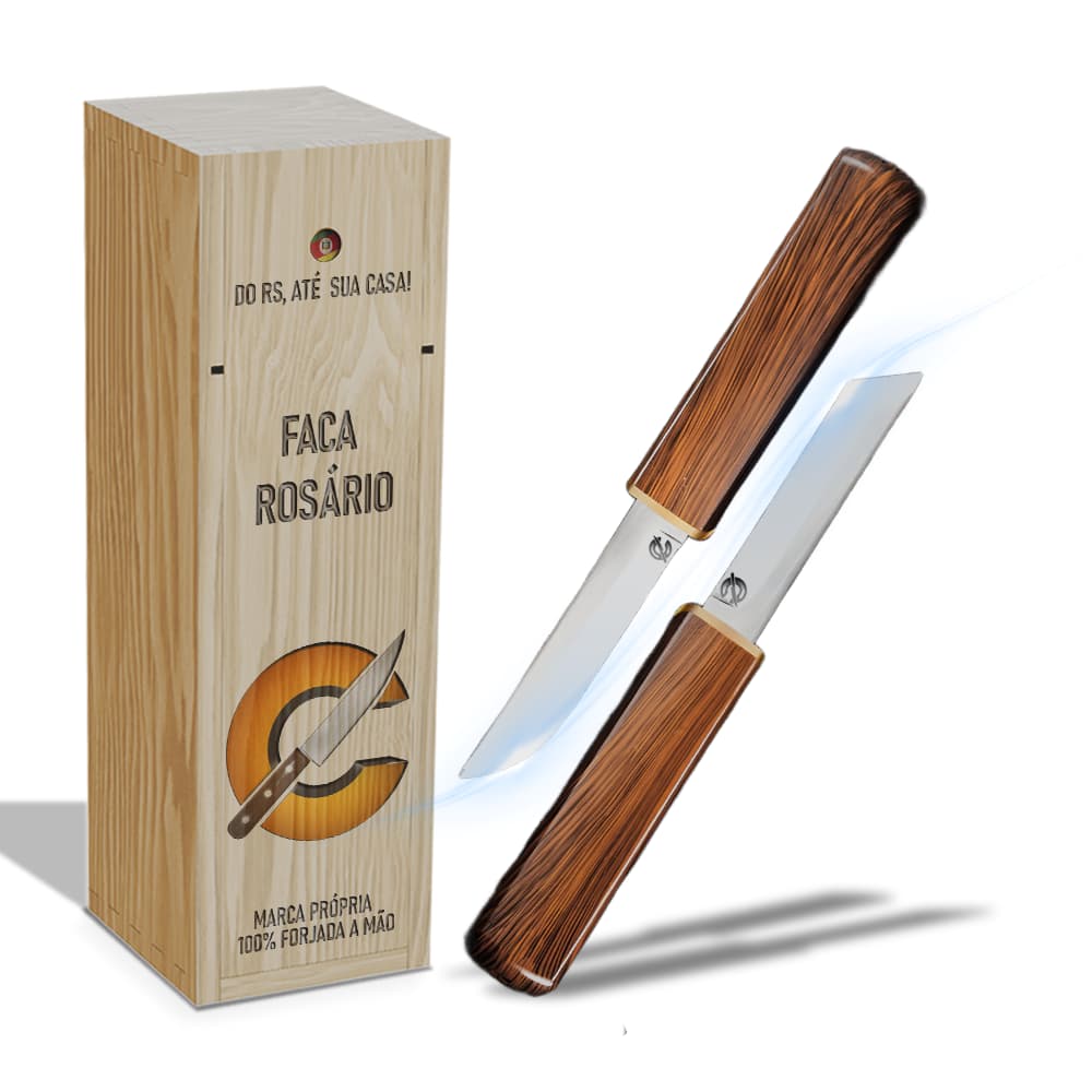 Faca Rosario - Cutelaria Forjada A Mao + Garantia