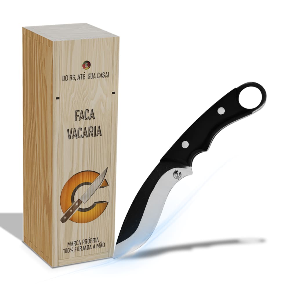 Faca Vacaria - Cutelaria Forjada A Mao + Garantia