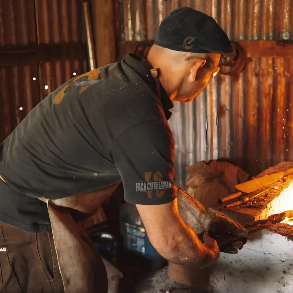 Faca artesanal