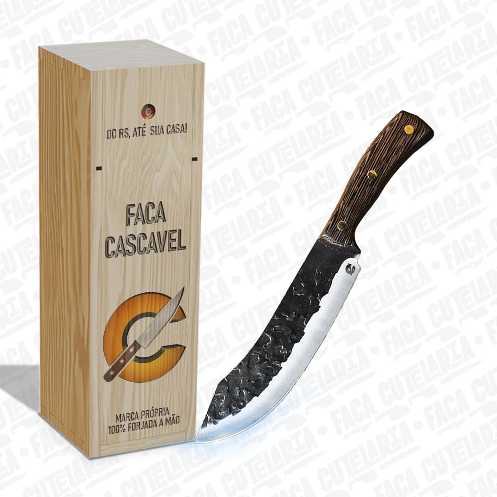Faca Cascavel - Cutelaria Forjada A Mao + Garantia