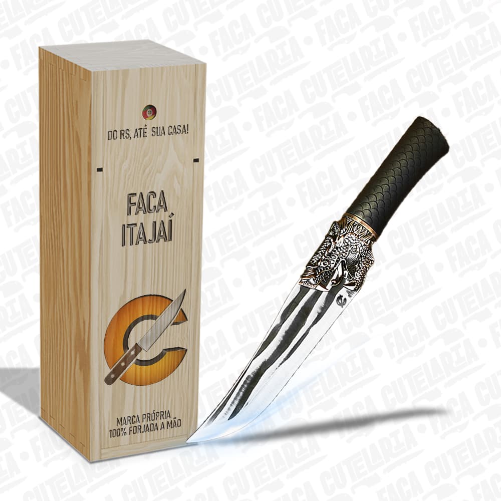 Faca Itajai - Cutelaria Forjada A Mao + Garantia