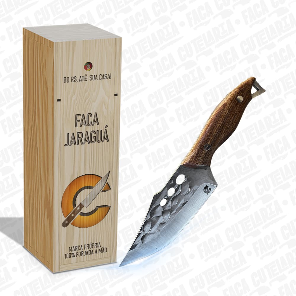 Faca Jaragua - Cutelaria Forjada A Mao + Garantia