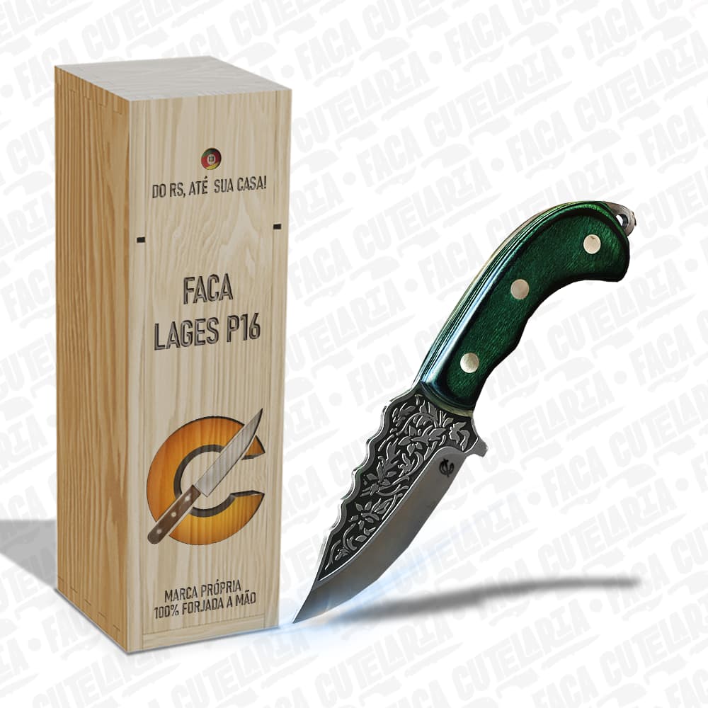 Faca Lages - Cutelaria Forjada A Mao + Garantia