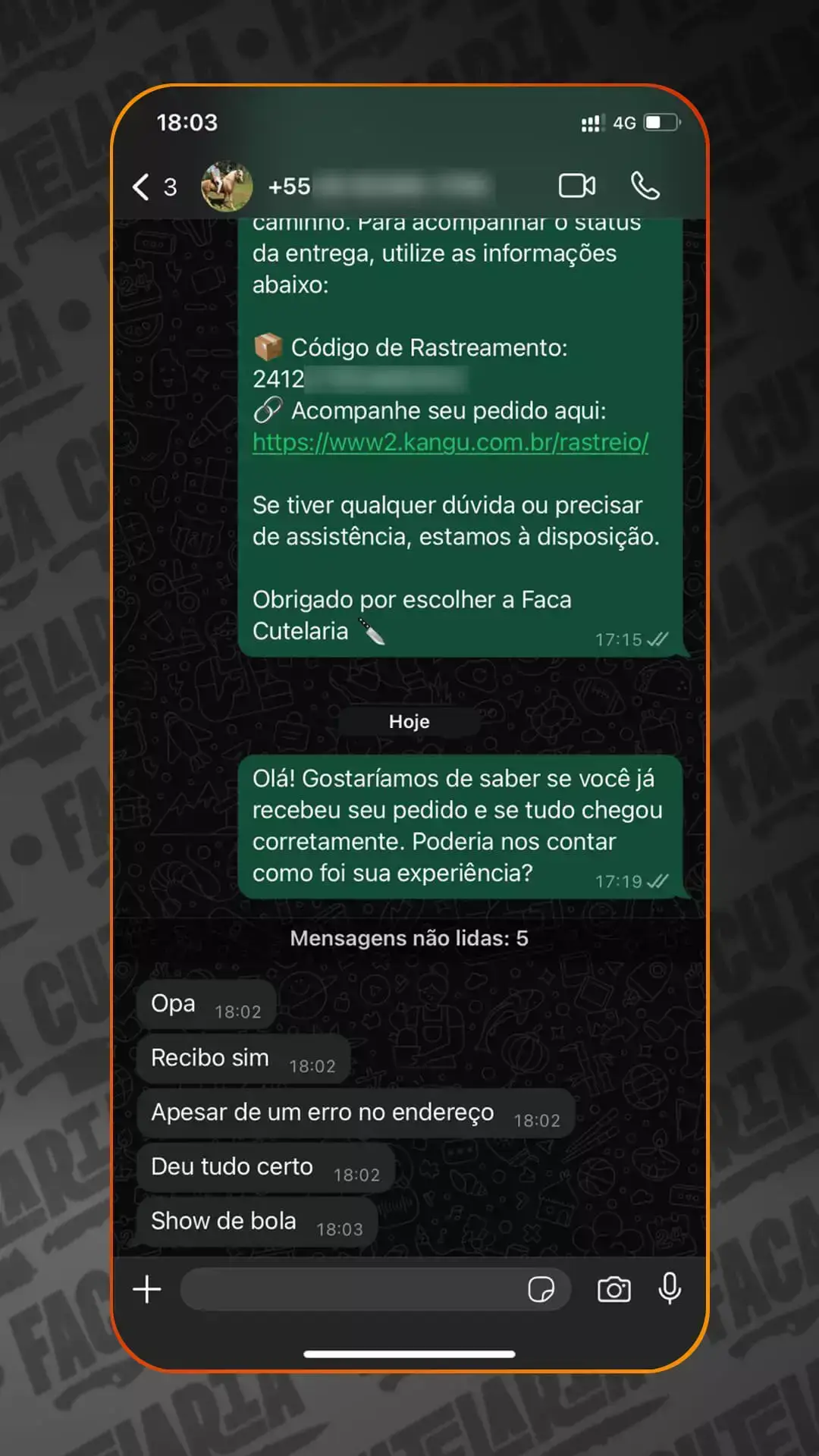 Depoimento de cliente 4