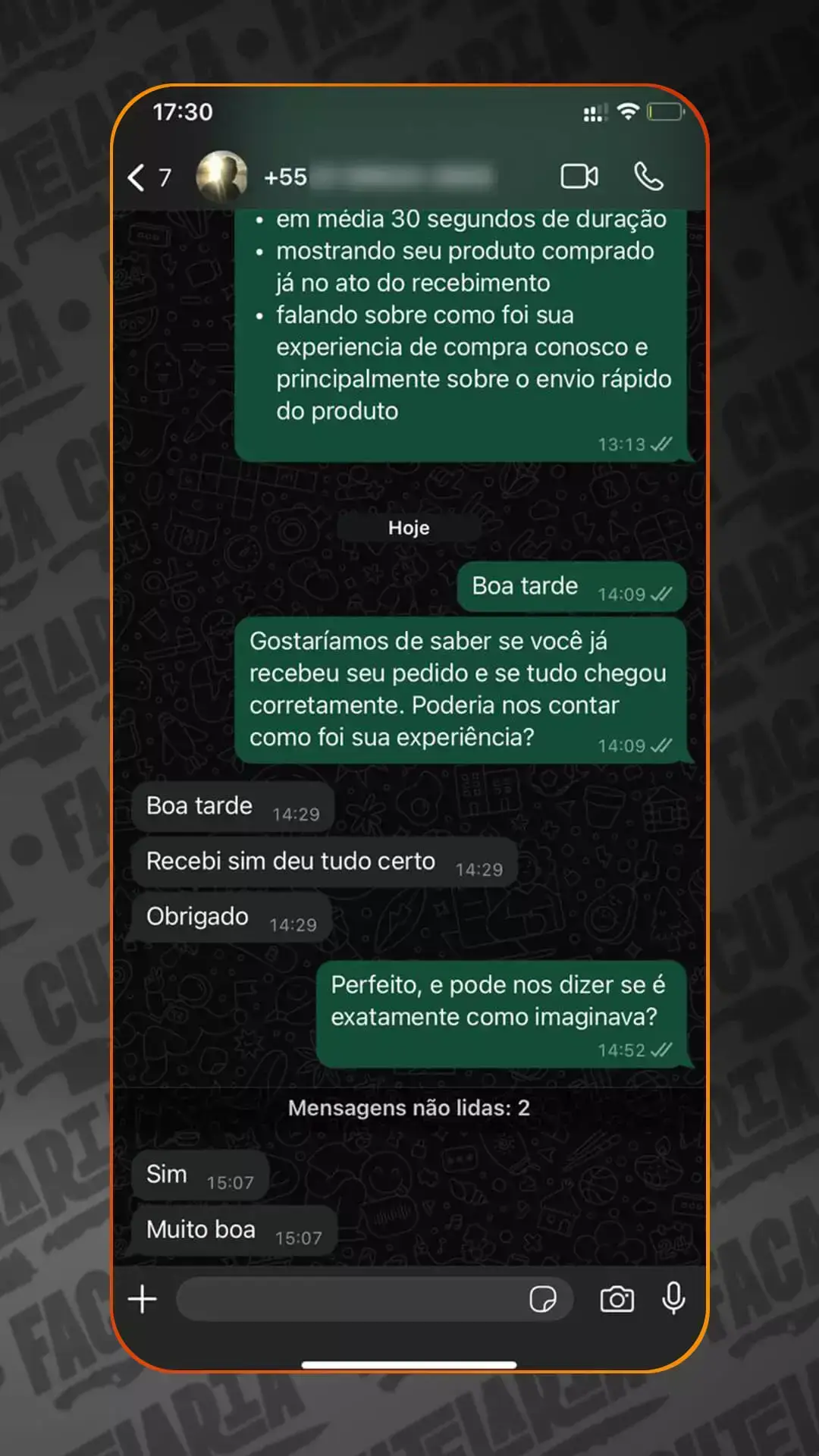 Depoimento de cliente 7